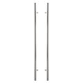 Sure-Loc Hardware Sure-Loc Hardware 72 Round Long Door Pull, Double-Sided, Polished Chrome PL-2RD72 26
